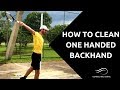 How To "Clean" Your One Handed Backhand - 5 Drills | Connecting Tennis