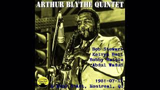 Arthur Blythe Quintet - 1981-07-XX, L'Expo d'Art, Montreal, QC