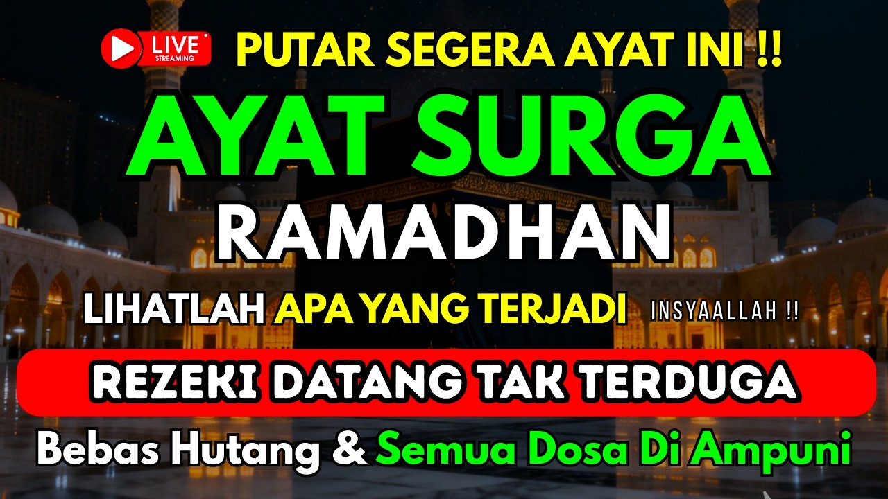 REZEKI LANCAR..!! Dzikir Pagi & Petang Nabi Muhammad | أذكار الصباح | Perlindungan & Ketenangan Hati