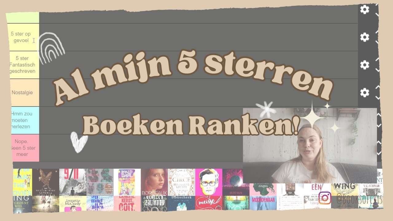 Ranking the 5 stars 📚 Al mijn 5 sterren boeken! 📚 - YouTube