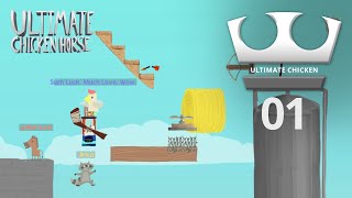 Jirka, GEJMR a Marwex Hraje - Ultimate Chicken Horse 01