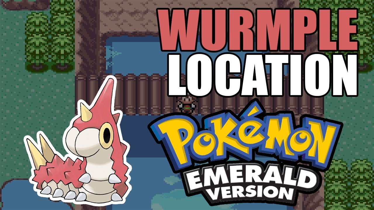 How To Get Wurmple In Pokemon Emerald 