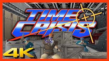 ⭐ TIME CRISIS 1 | 4K/60ᶠᵖˢ | ARCADE #walkthrough #playthrough #longplay