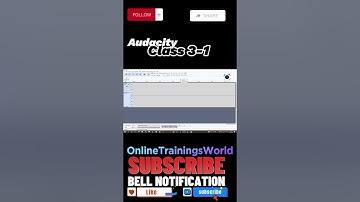 Selection Draw Envelop Tool in Audacity #OnlineTrainingsWorld #audio #voice #reverb #onlineediting