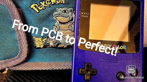 Gameboy color speaker changer +Soldering tips