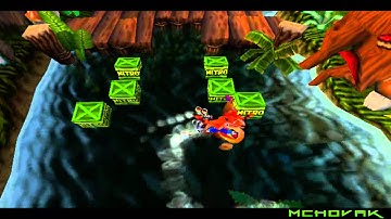 Crash Bandicoot 2 : Cortex Strikes Back Level 07 Air Crash