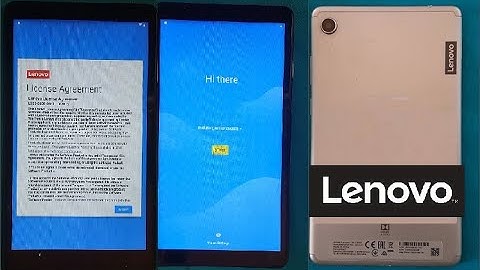 Tablet Lenovo Tab M7 (TB-7305F) frp bypass | without PC