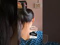 “Girls Must Try This 💙 | Easy Bun in Seconds” ✔ #short​