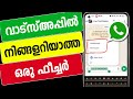     whatsapp hidden feature malayalam  chat style hidden tips