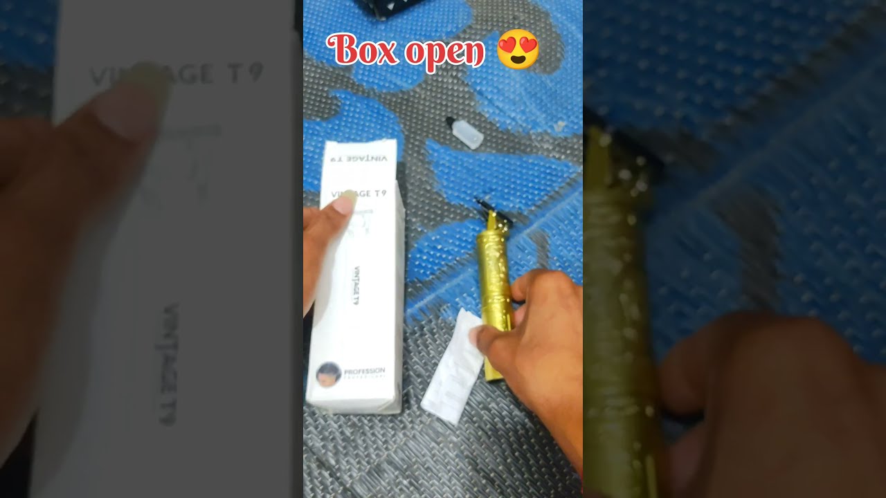  Vintage T9 Trimmer Review Unboxing Best Hair Beard 2025 Shortvideo