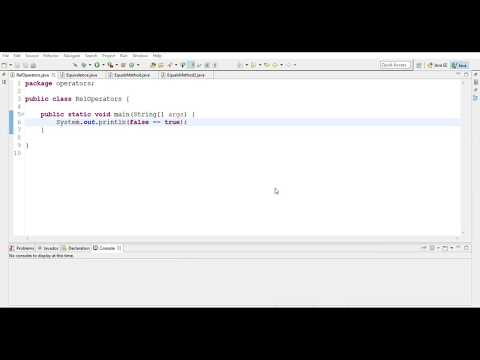 Relational Operators | Java