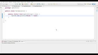 Relational Operators | Java