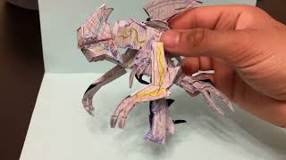 Please Buy This !!! Pacific Rim 10th Anniversary: Kaiju Battle Damage Mutavore Origami 4D Figure !!!