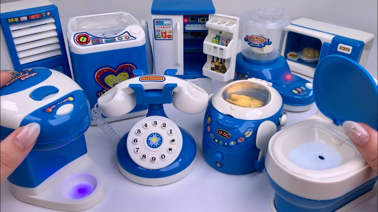 [🐰toy asmr🐰] Automatic Kitchen Appliance Playset ASMR Satisfying with Unboxing No Talking Review Toy