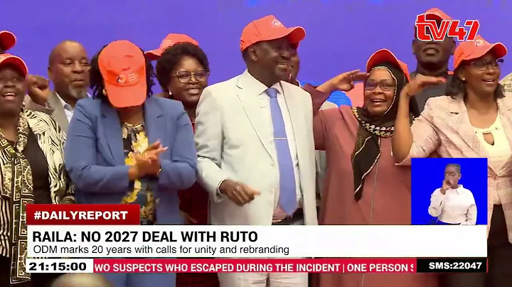 Raila denies ODM will support President Ruto in 2027