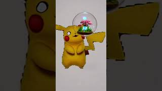 Pikachu Love Dance and Magic Bubble #pokemon #pikachu #kungfupanda #nezha  #funnyclips