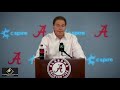 Nick Saban reflects on the life of Bobby Bowden