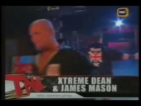 TNA X-cup 2004 Deano & James Mason v Heavy Metal &...