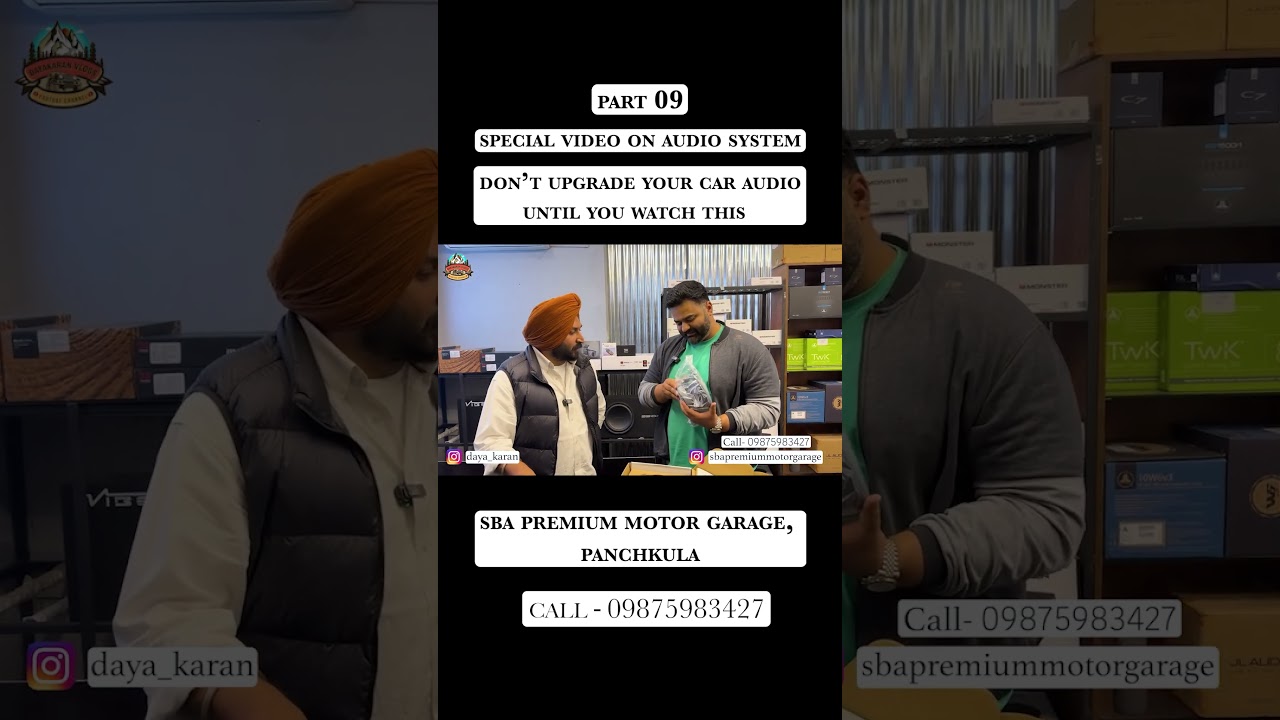 PART 09 Special Vlog On AUDIO SYSTEM | Don\'t Upgrade Your Car Audio Until You Watch This !