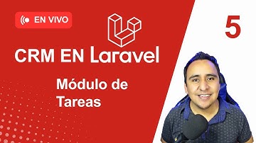 🔴 CRM con Laravel 12 - Módulo de Tareas | Live #5 🚀