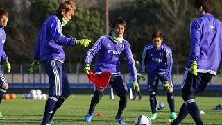 【サッカー日本代表大分合宿】 3/24  本格的な戦術練習を開始