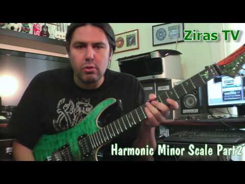 Theodore Ziras Lick of the Week 52-Harmonic Minor ...