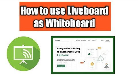 How to use Liveboard app Full Demo