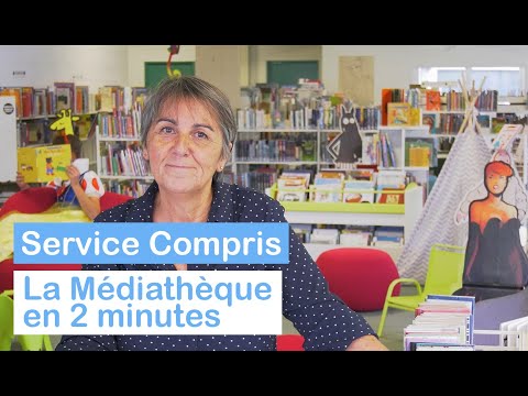 Service Compris : La Médiathèque Intercommunale en 2 minutes