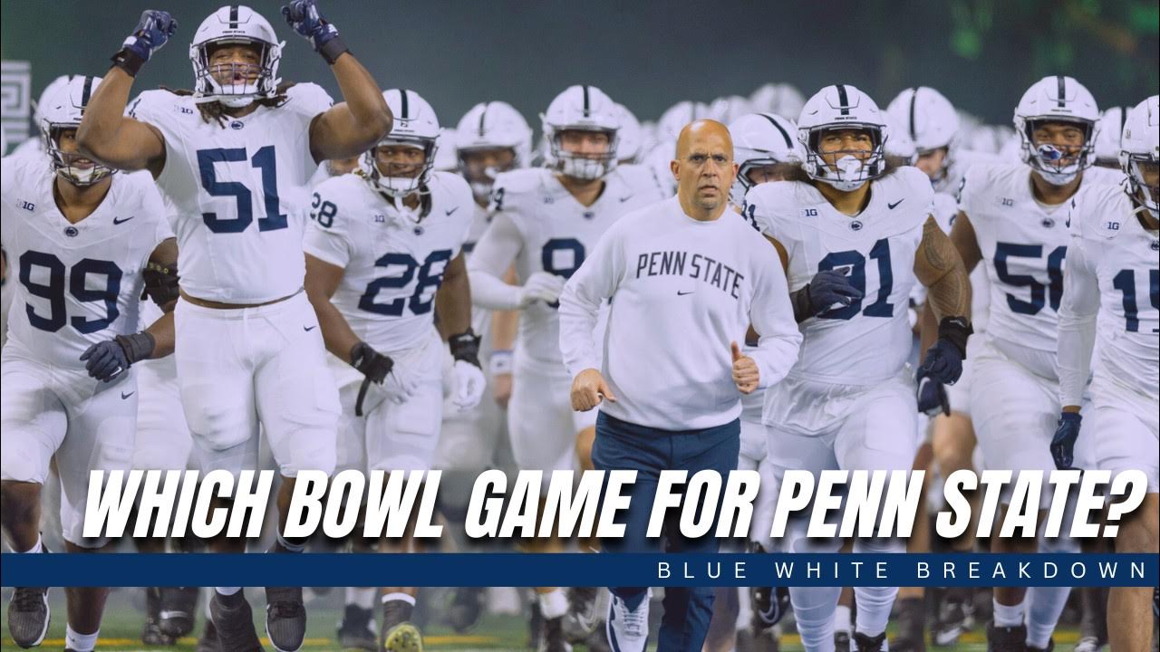 Examining possible Penn State bowl destinations, transfer portal