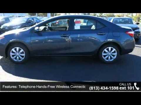 2015 Toyota Corolla LE - Stadium Toyota - Tampa, FL 33614 - YouTube