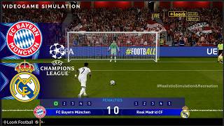 Penalties Bayern Munich Vs Real Madrid Uefa Champions League 25-26 Simulation