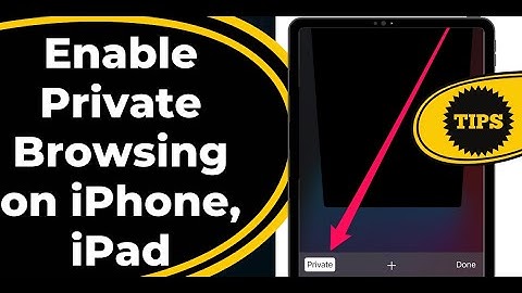 How to Turn On Private Browsing on iPhone and iPad