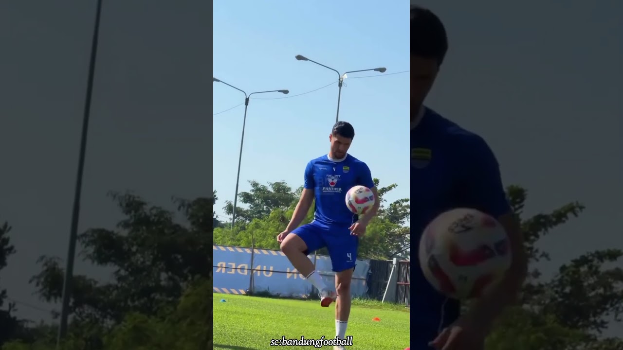 latihan perdana julio cesar freitas 