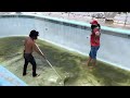 CHARLLES E TÕE TROLAM TIRINGA NA LAVAGEM DA PISCINA 😂 | COMÉDIA SELVAGEM