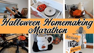 👻 HALLOWEEN CLEAN AND DECORATE MARATHON  