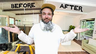 I renovated my whole house in a week (on a tight budget)