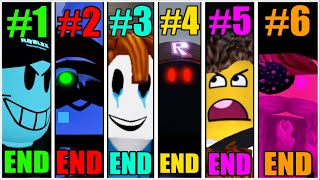Guesty - All 6 Endings + CHAPTER 6 ENDING! [ROBLOX]