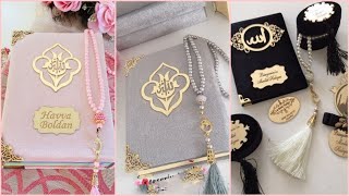 تجهيزات رمضان 2022💫 طريقة تغليف كتاب القران الكريم😍 مشروع مربح🔥 DIY ✨