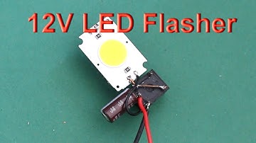 ไฟกระพริบใช้รีเลย์อย่างง่าย