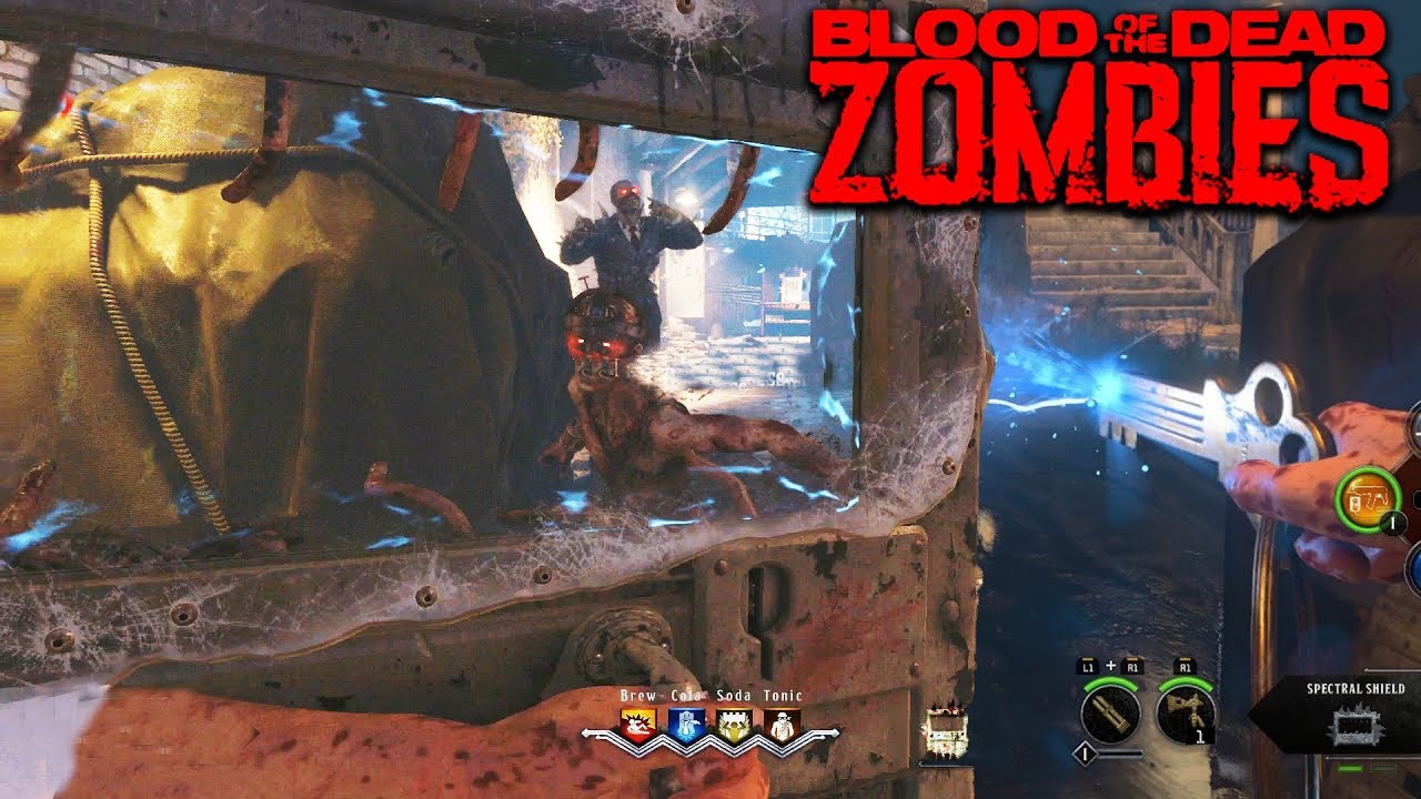 Blood Of The Dead How To Build The Shield All Shield Part Locations Black Ops 4 Zombies Youtube