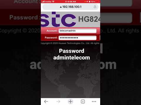 How to login STC ROUTER #stc #login #changepassword