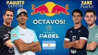 P1 MAR DEL PLATA PREMIER PADEL 2024 OCTAVOS | Paquito Navarro-Lebrón vs Sanz-Nieto