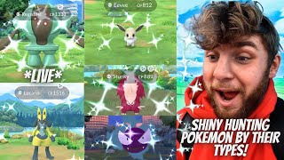 ✨Shiny Hunting Pokemon By Their Types In Pokemon Go and Some PvP?!✨