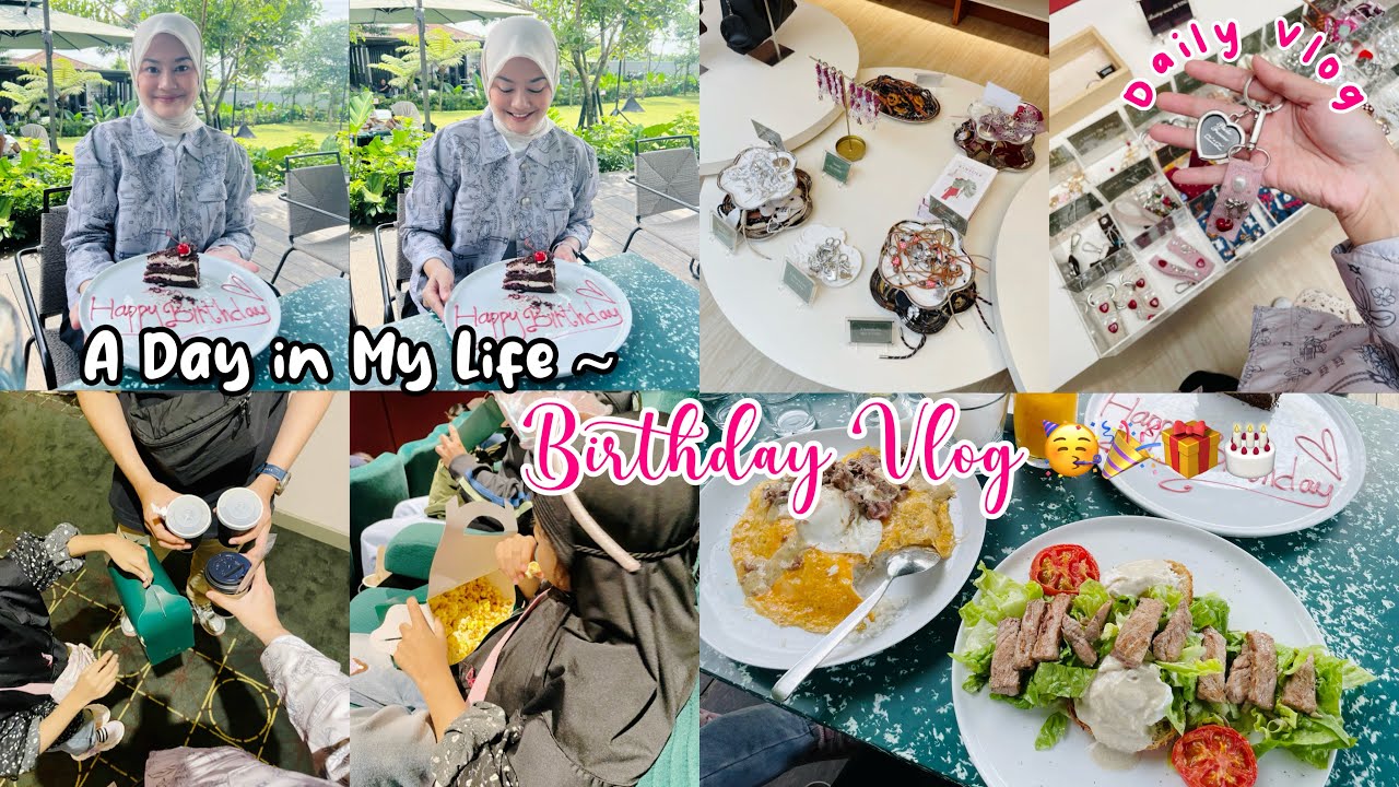A DAY IN MY LIFE ~ BIRTHDAY VLOG 🥳🎉🎁🎂 | SEHARIAN NGERAYAIN ULTAH DI BANDUNG #dailyvlog #birthdayvlog