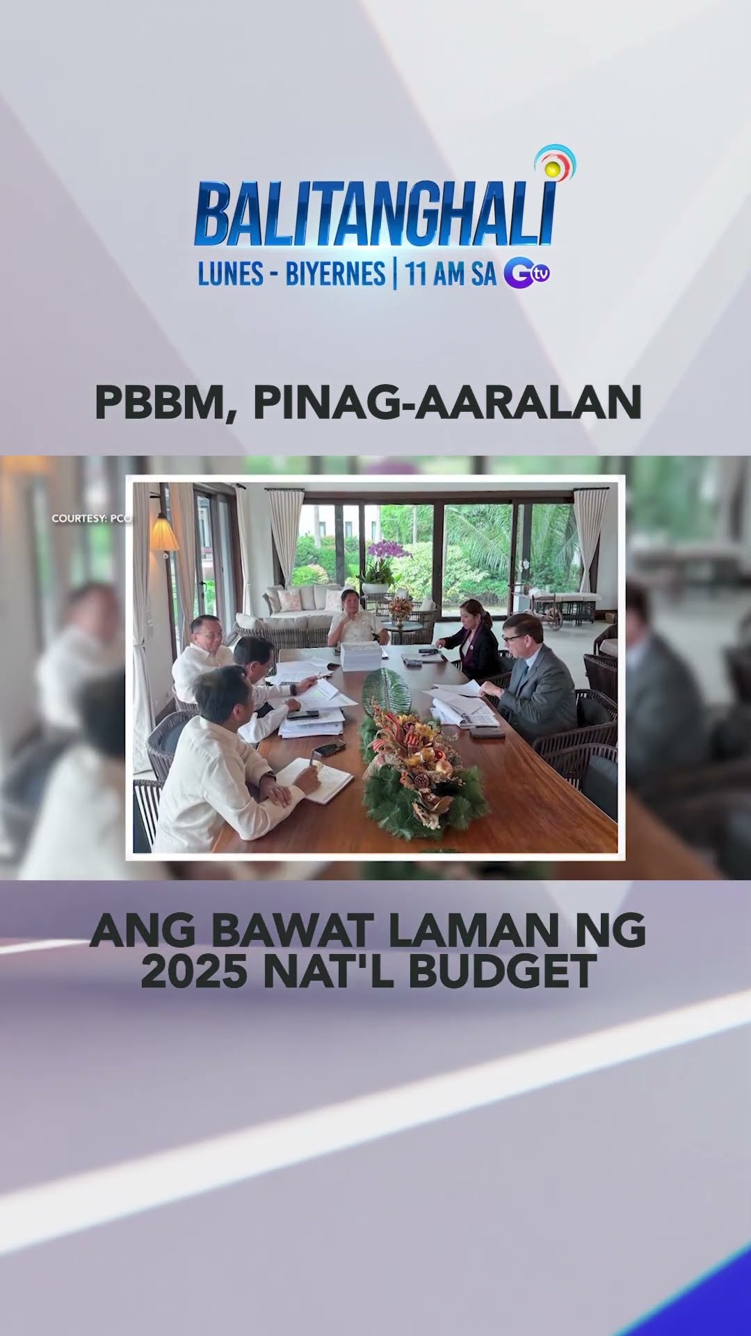 PBBM,  mahigpit na pinag-aaralan ang bawat item sa 2025 Nat'l budget! #shorts l Balitanghali