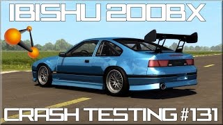 BeamNG Drive Ibishu 200BX Crash Testing #131 - Insanegaz