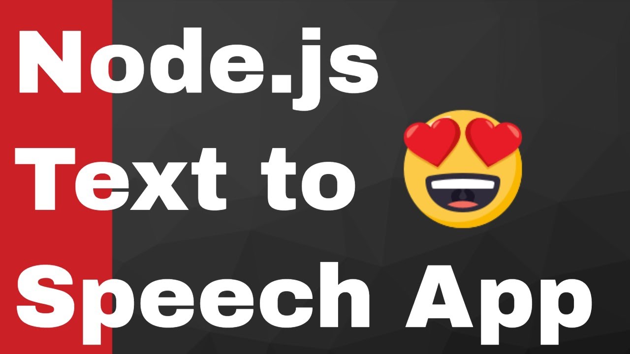 speech to text using node.js