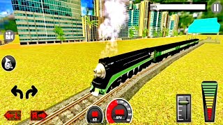 【GAME】| 🎮รถไฟโบราณหายากออกวิ่งเทียวสุดท้าย#3 | Modern Train Driving Simulator City Train Games screenshot 1