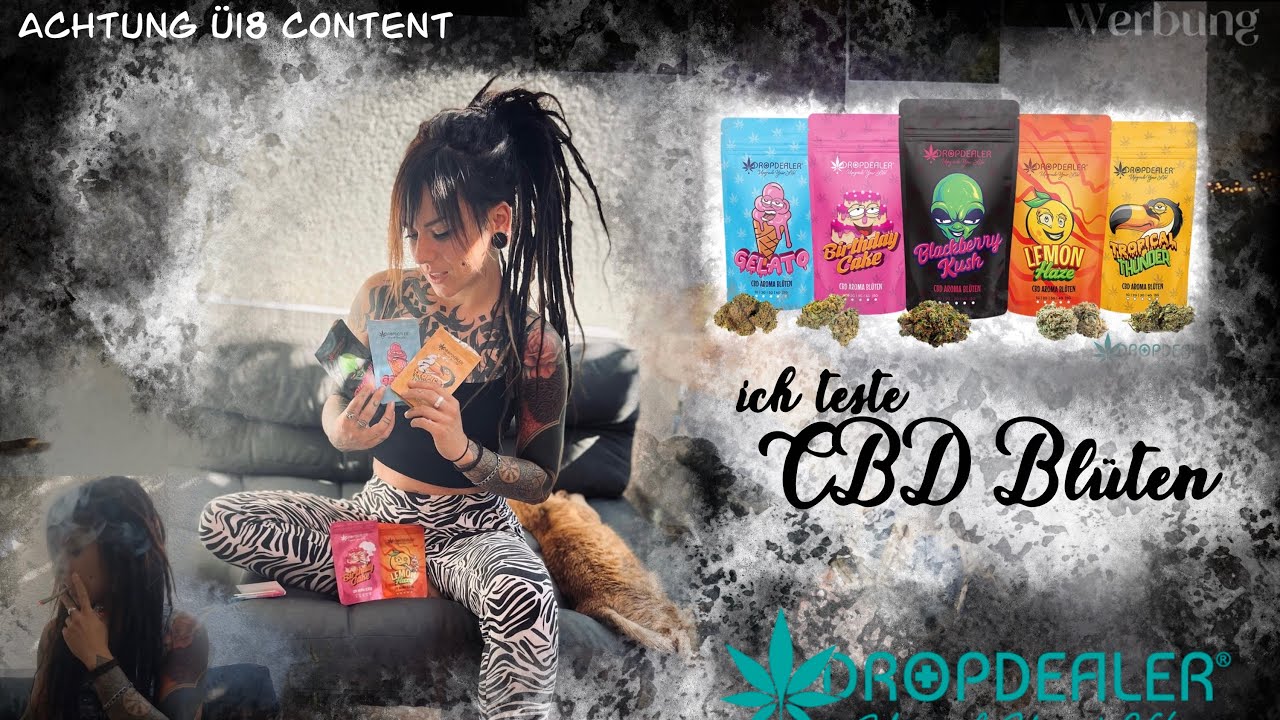 Ich teste CBD Blüten - ü18
