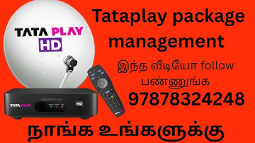 Tata Play Channel Management Guide | Add & Drop Channels Easily Tamil, TAMILDTHINFO 